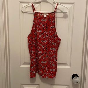 Francesca’s Miami large red blouse